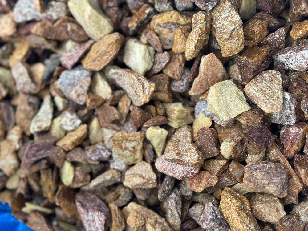 Златолит персиковый декоративная каменная крошка купить в Амурской области