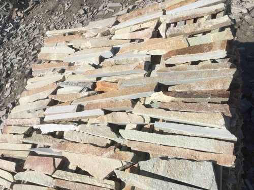 Горбушка златолит золотистый для облицовки купить в Амурской области