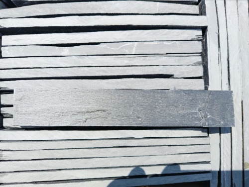 Плитка чёрная из натурального камня фасадная 30 см * 5 см, толщина 7 мм -30 мм купить в Амурской области